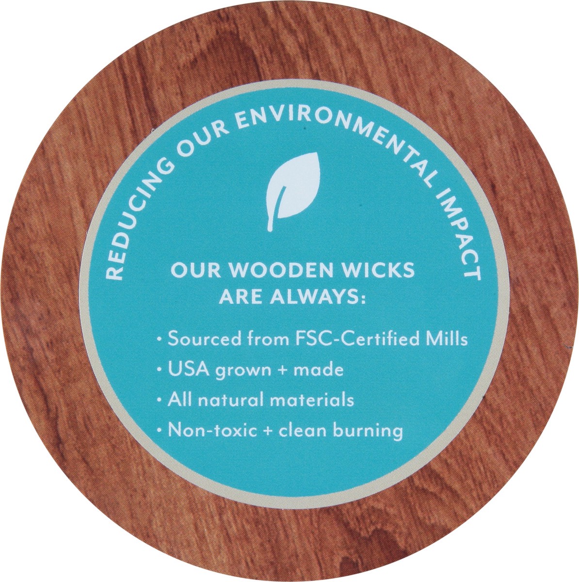 slide 9 of 9, Candle Lite Essential Elements Seize The Day Wooden Wick Candle 16Oz, 1 ct