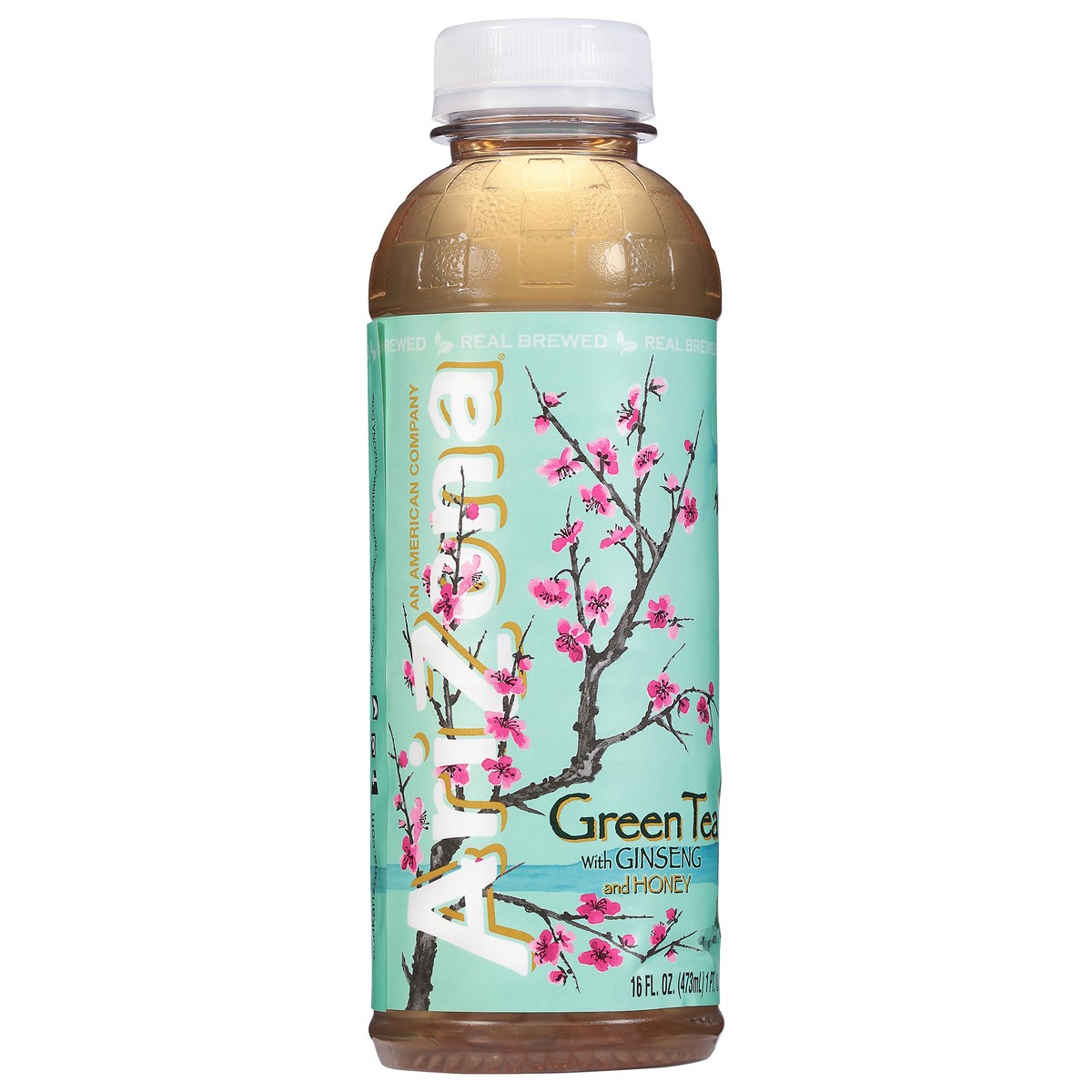 slide 4 of 4, AriZona Green Tea with Ginseng and Honey 16 fl oz, 16 fl oz