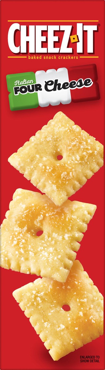 slide 2 of 8, Cheez-It Italian Four Cheese, 12.4 oz