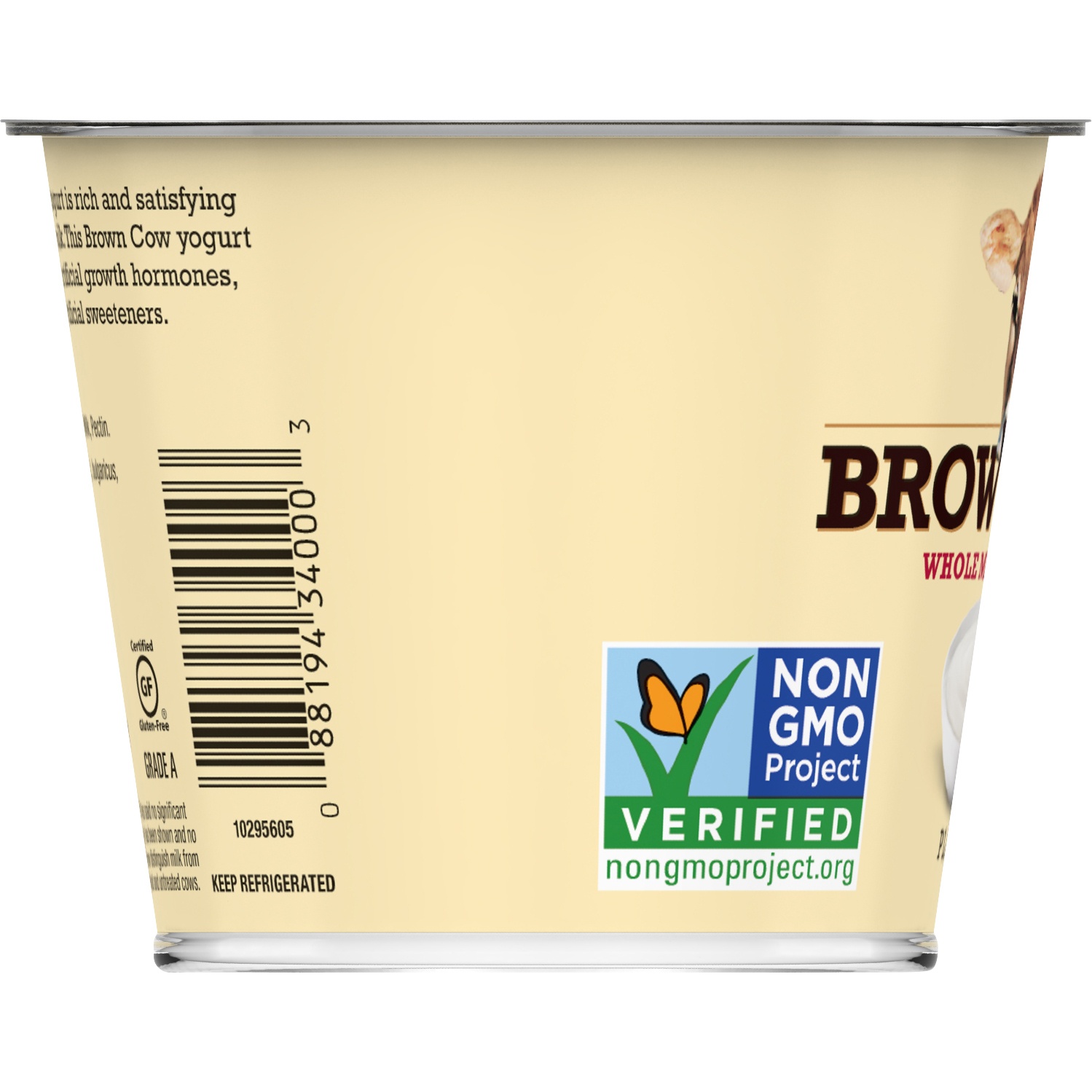 slide 2 of 5, Brown Cow Cream Top Maple Yogurt, 6 oz