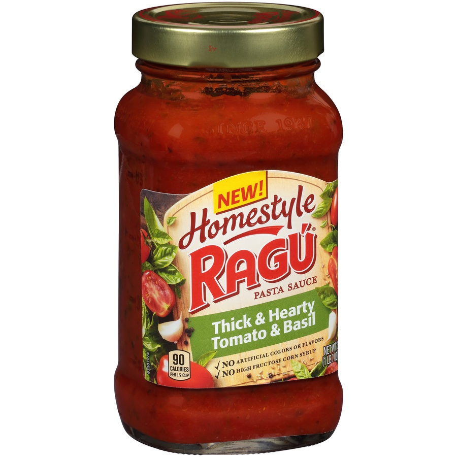 Ragu Homestyle Pasta Sauce Tomato Basil 24 oz | Shipt