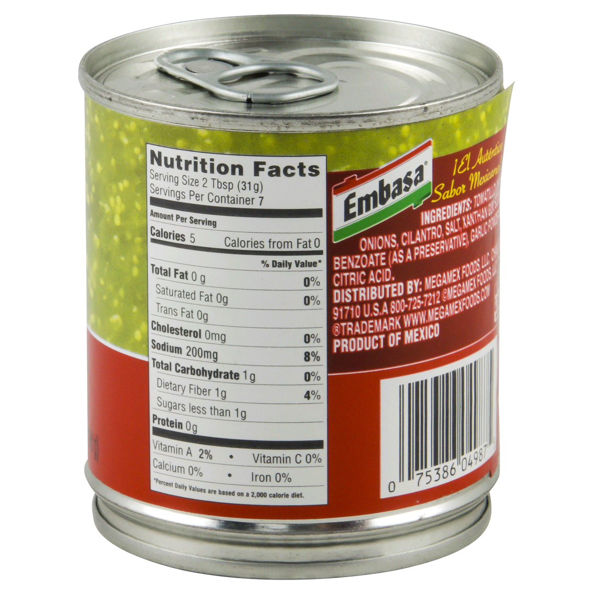 slide 4 of 4, Embasa Salsa, 7 oz