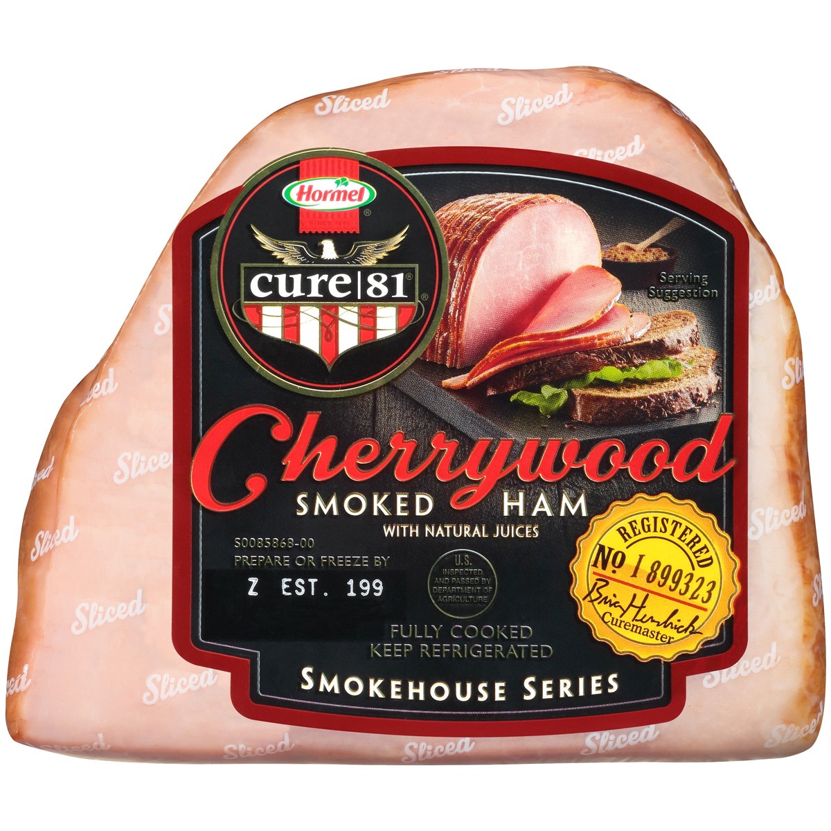 slide 1 of 1, Cure 81 Cherrywood 1/4 Ham, per lb