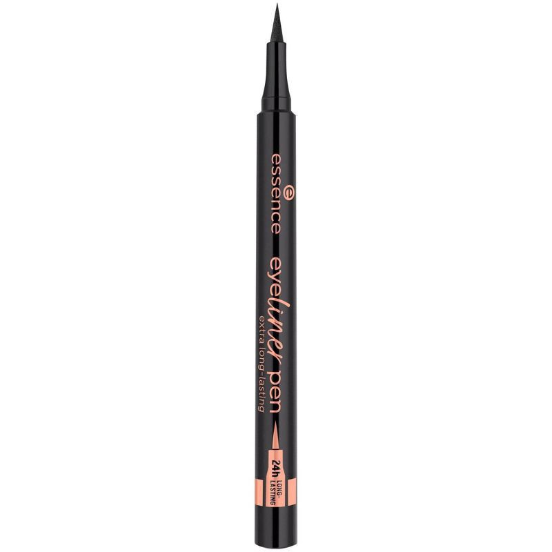 slide 1 of 8, ESSENCE Extra Long Lasting Eyeliner Pen - 10 Blackest Black - 0.04oz, 0.04 oz