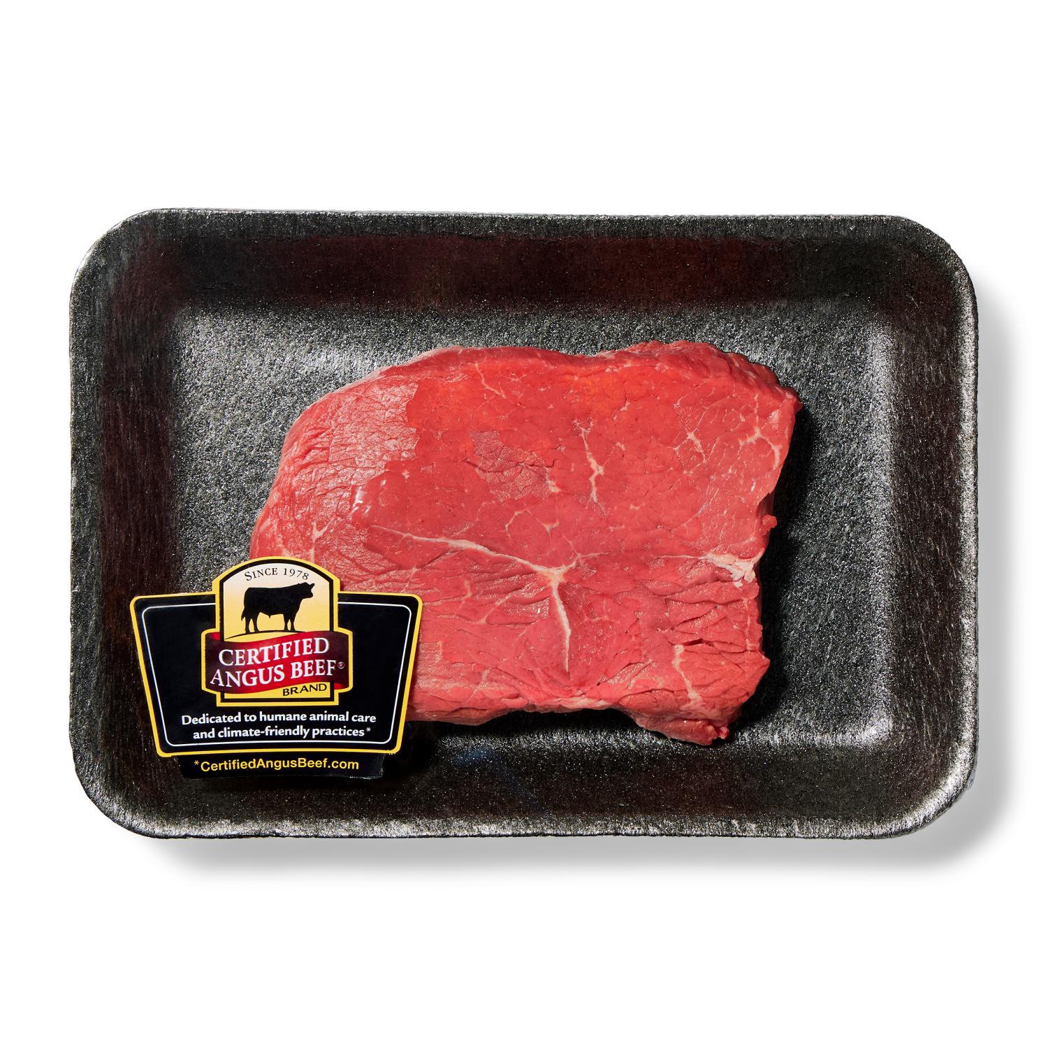 slide 1 of 2, FRESH FROM MEIJER Certified Angus Beef Boneless Top Sirloin Petite Steak, per lb