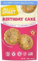 Allergy Smart Birthday Cake Cookies