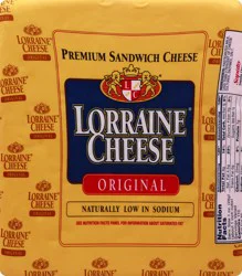 Lorraine Cheese Cheese 1 ea