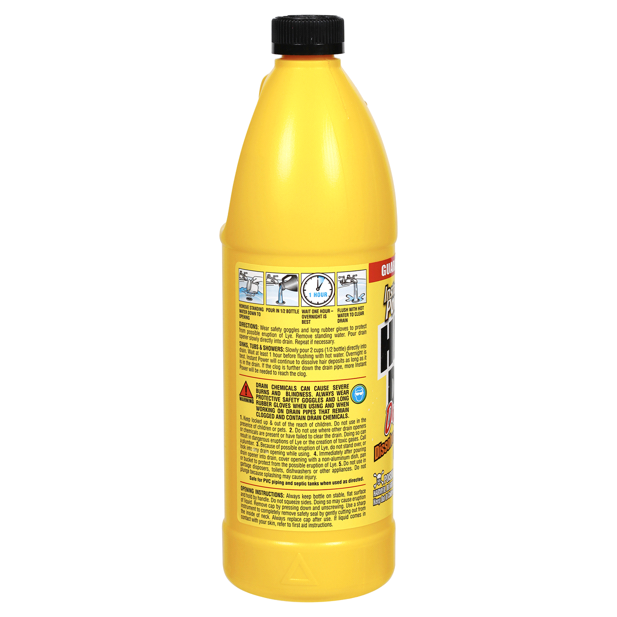 slide 2 of 3, Instant Power Heavy Duty Drain Opener, 1 gal