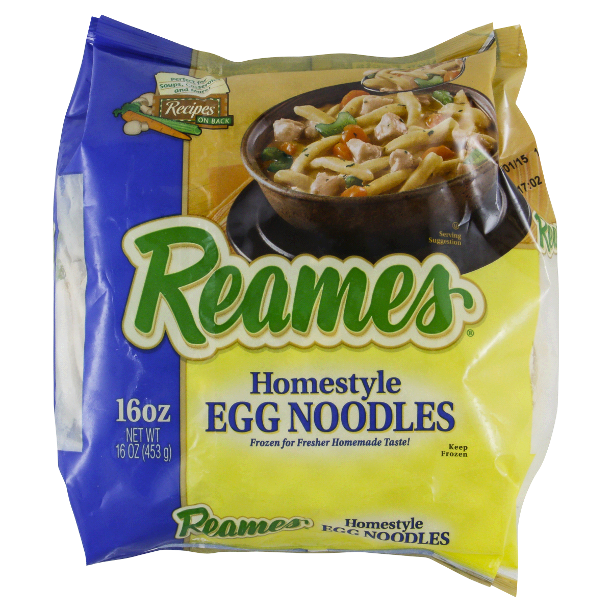 slide 1 of 2, Reames Homestyle Egg Noodles, 16 oz