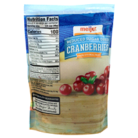 slide 3 of 5, Meijer Reduced Sugar Dried Cranberries, 6 oz