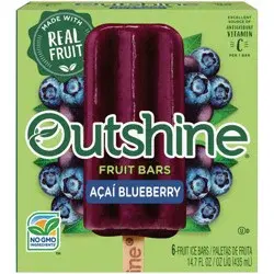 Outshine Acai Blueberry Frozen Fruit Bars