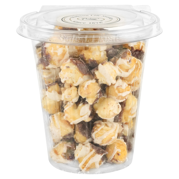 slide 1 of 1, Cup Caramel Corn Drizzle Palmers, 3.5 oz