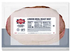 Dietz And Watson Fresh-Sliced Bag London Broil Roast Beef - Lb