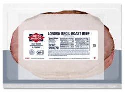 Dietz And Watson Fresh-Sliced Bag London Broil Roast Beef - Lb