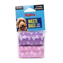 Hy-Vee Waste Bags For Dogs, Assorted Colors