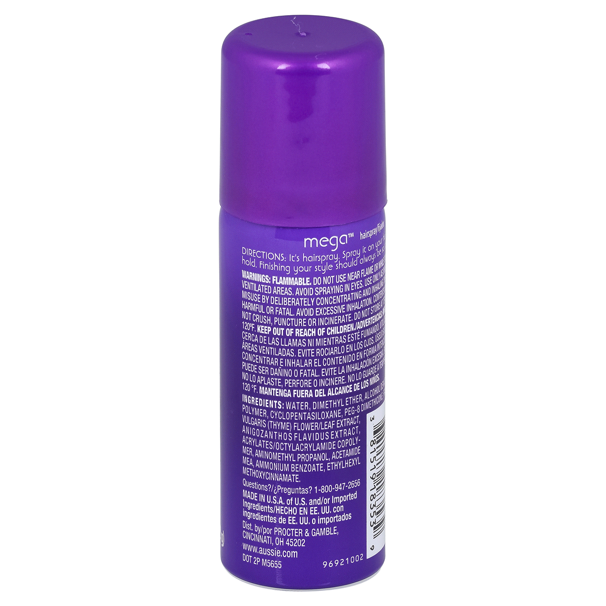 slide 2 of 2, Aussie Hairspray 1.5 oz, 1.5 oz