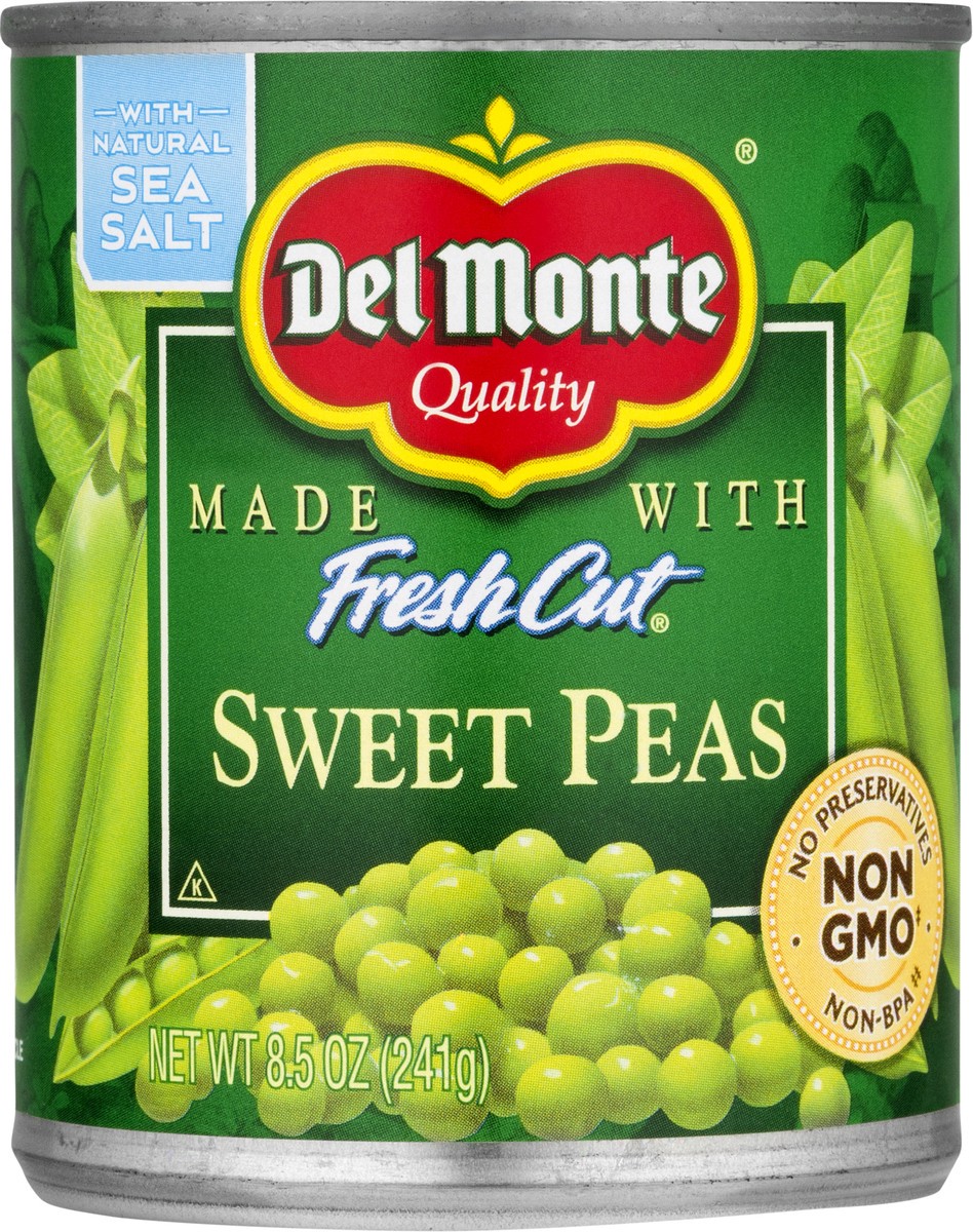 slide 3 of 9, Del Monte Sweet Peas 8.5 oz, 8.5 oz