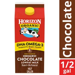 Horizon Organic 1% Lowfat DHA Omega-3 Chocolate Milk