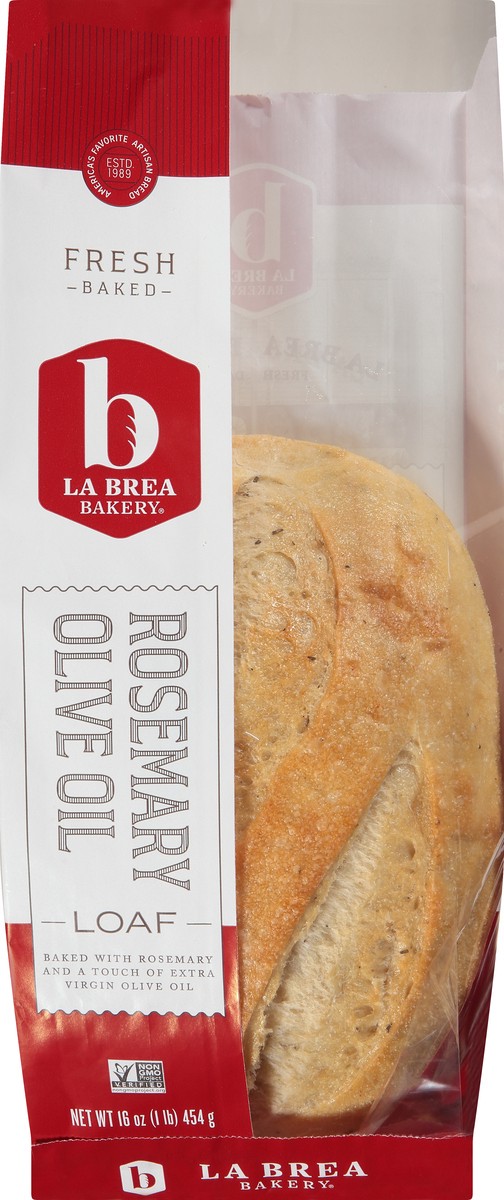 slide 6 of 11, La Brea Bakery La Brea Loaf-Rosemry Olv Oil, 16 oz
