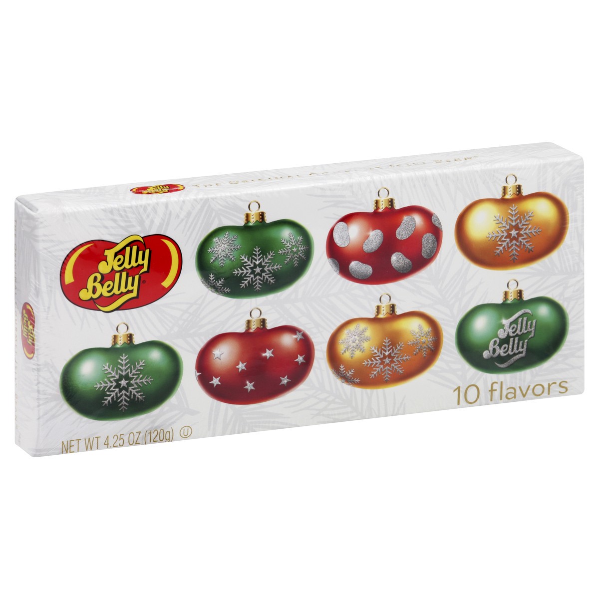 slide 11 of 13, Jelly Belly 10-Flavor Christmas, 4.25 oz Gift Box, 4.25 oz