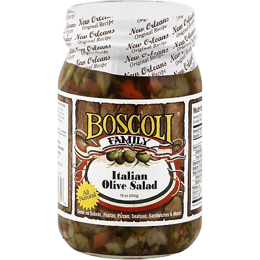 slide 2 of 4, Boscoli Italian Olive Salad, 16 oz