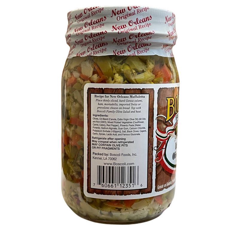 slide 3 of 4, Boscoli Italian Salad Olives, 15.5 oz