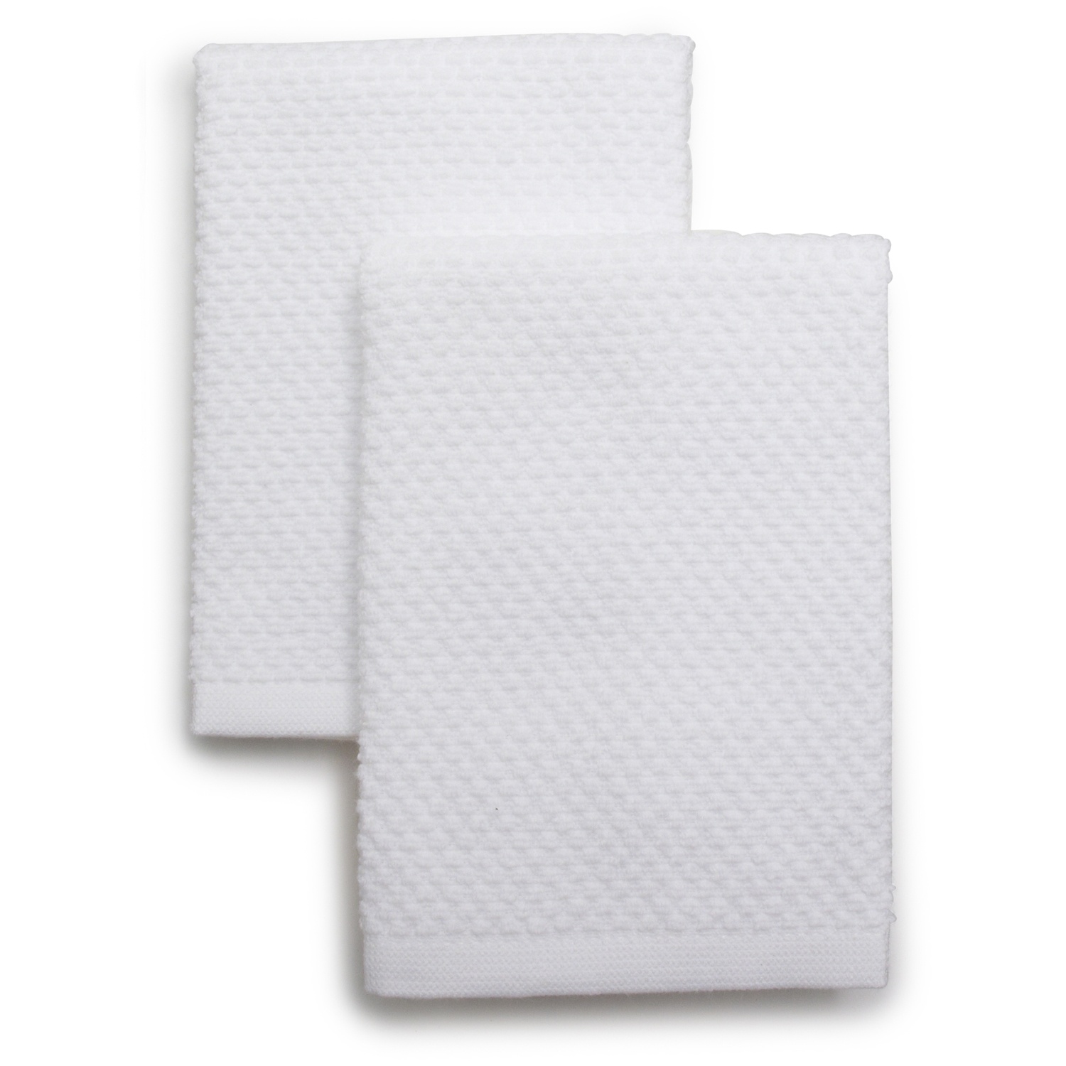 slide 1 of 1, Sur La Table Organic Cotton Dishcloths, White, White, 2 ct