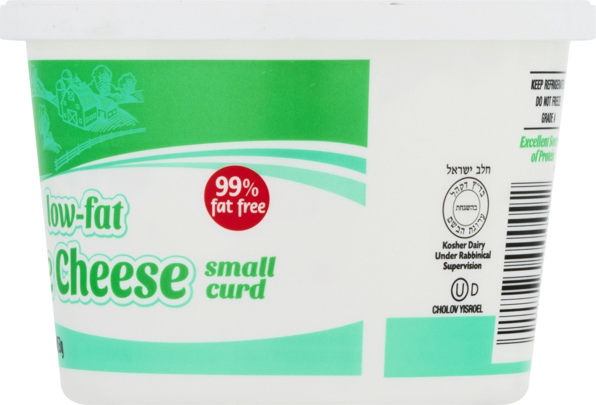 slide 8 of 9, J&J 1% Milkfat Small Curd Low-Fat Cottage Cheese 16 oz, 16 oz