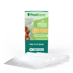 FoodSaver Easy Food Storage Bags