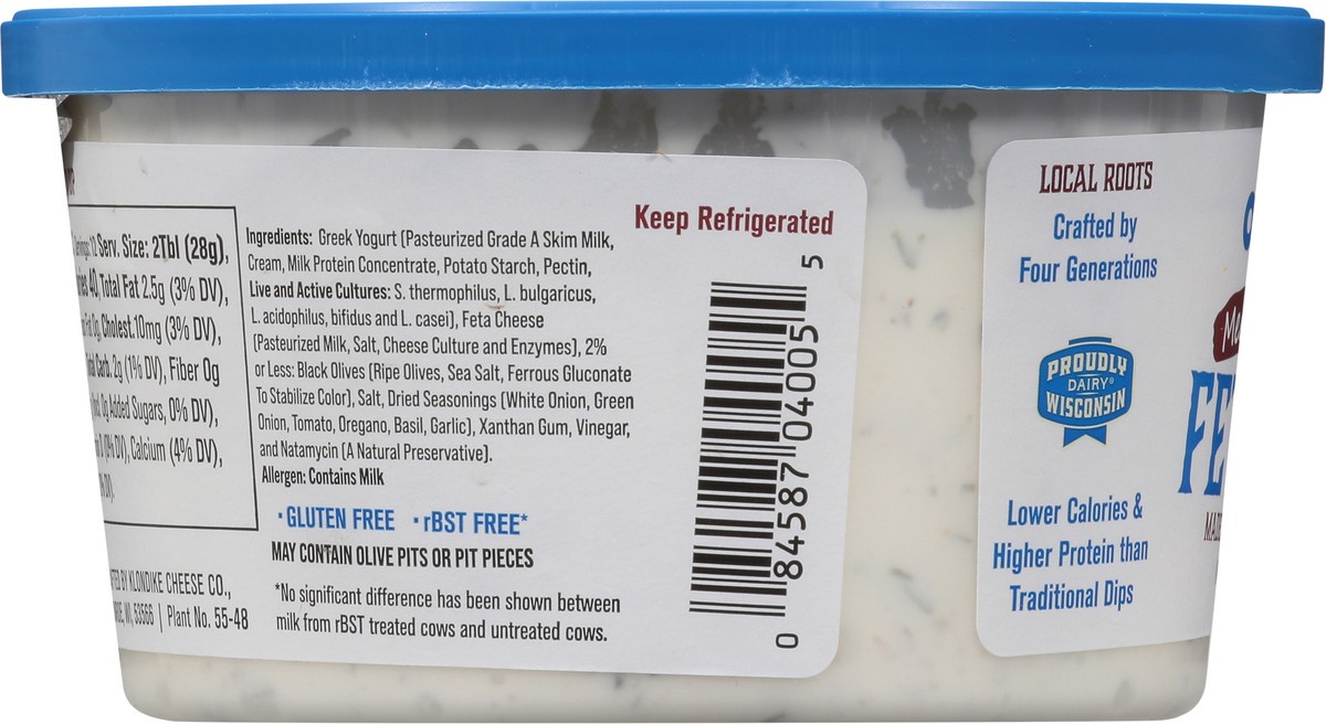 slide 11 of 13, Odyssey 12oz Mediterranean Feta Greek Yogurt Dip, 12 oz