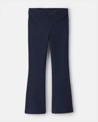 Oshkosh Girls Uniform Ponte Flare Pants - Navy Navy 14