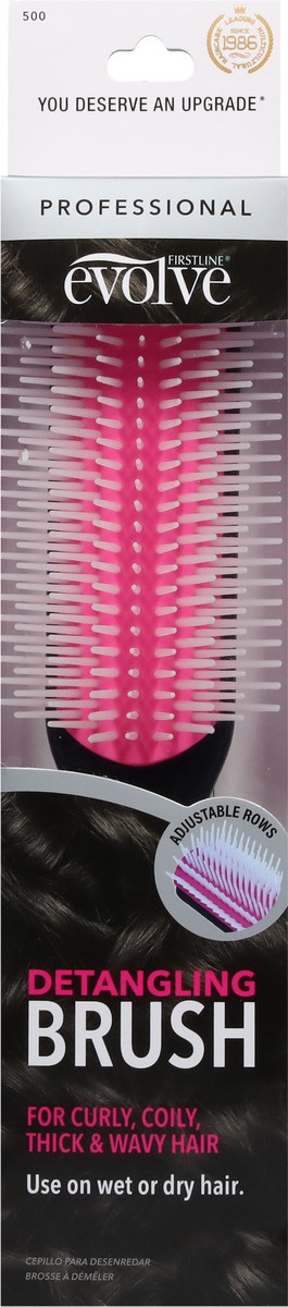slide 3 of 9, Firstline Evolve Detangling Brush, 1 ct