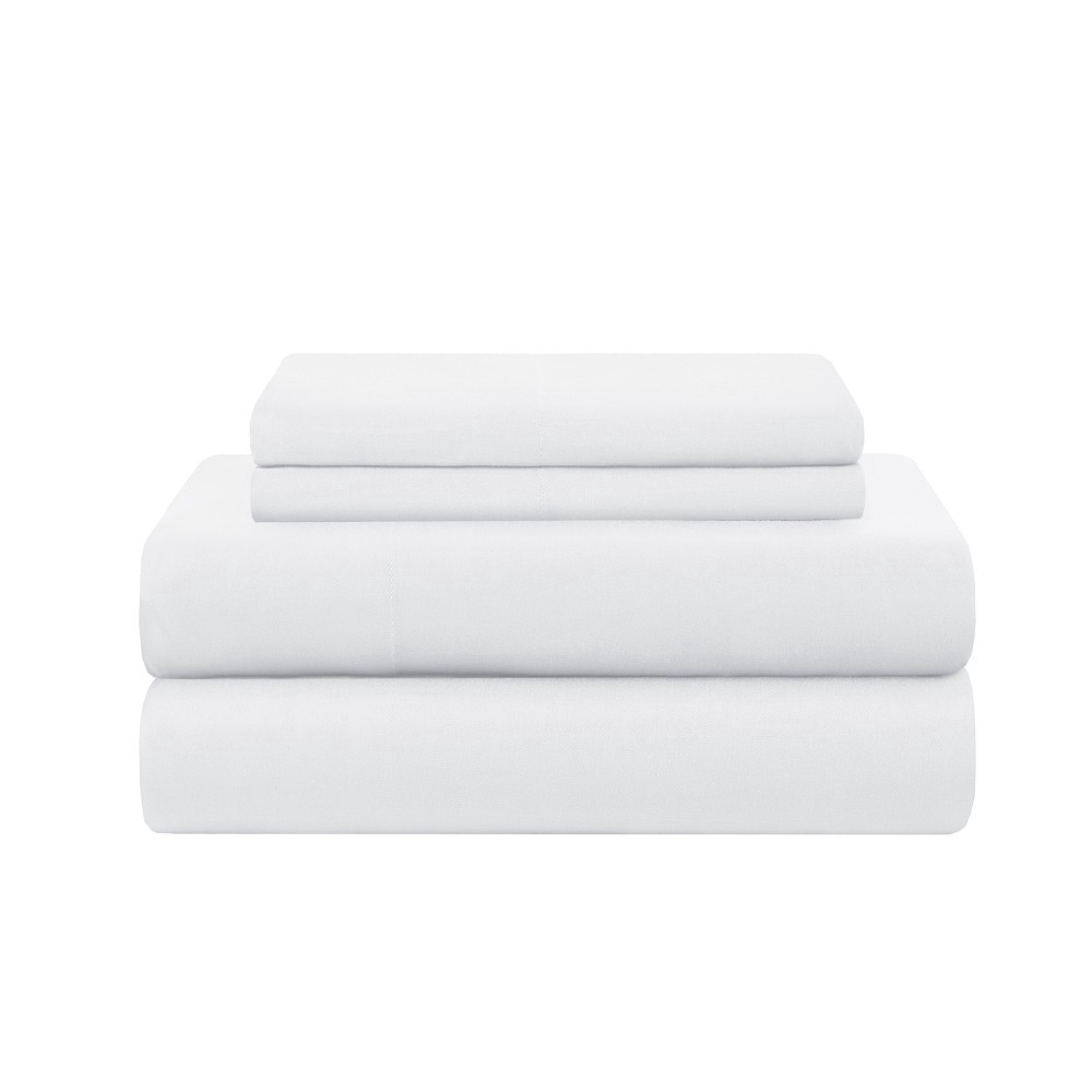 slide 1 of 1, Modavari Egyptian Sheets - White, King Size