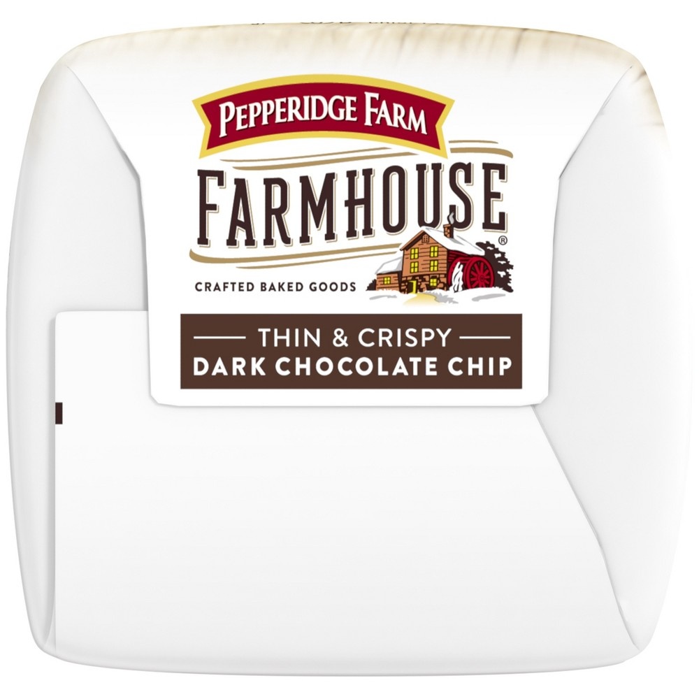 Pepperidge Farm Farmhouse Thin & Crispy Dark Chocolate Chip Cookies 6.9 ...