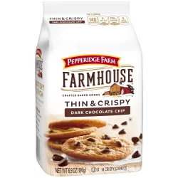 Pepperidge Farm Farmhouse Thin & Crispy Dark Chocolate Chip Cookies