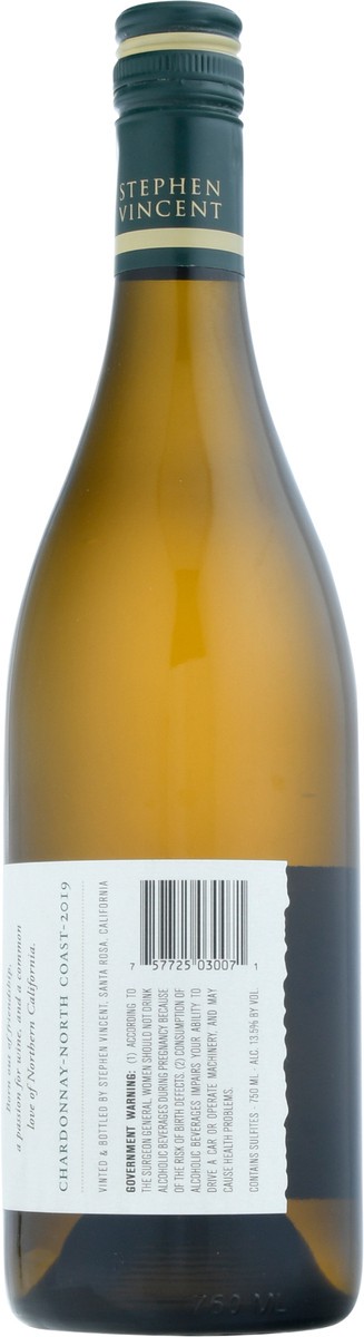 slide 11 of 12, Stephen Vincent Central Coast Chardonnay 750 ml, 