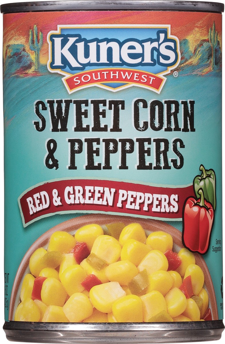 slide 4 of 12, Kuner's Southwest Sweet Corn & Peppers 15 oz, 15.25 oz