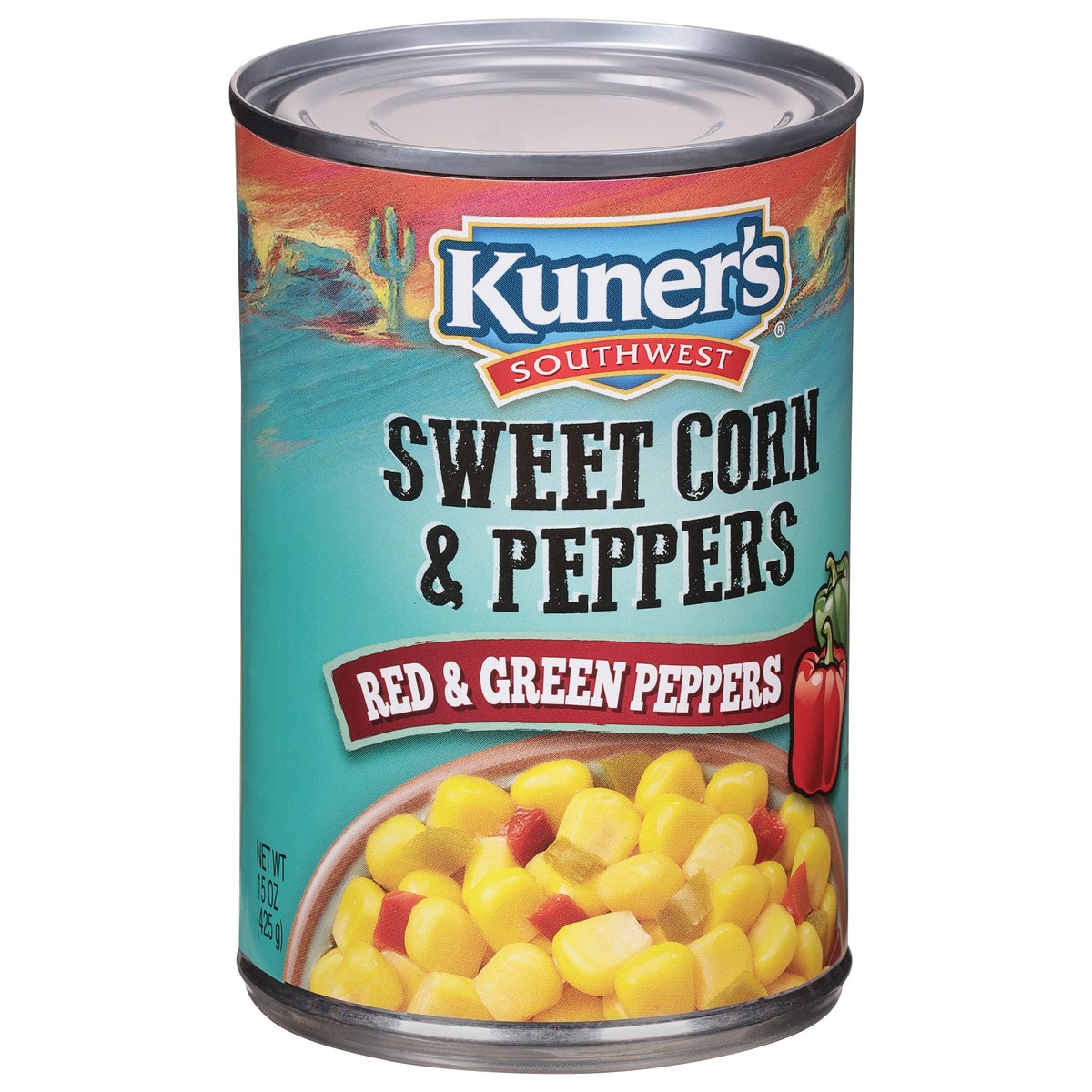 slide 12 of 12, Kuner's Southwest Sweet Corn & Peppers 15 oz, 15.25 oz