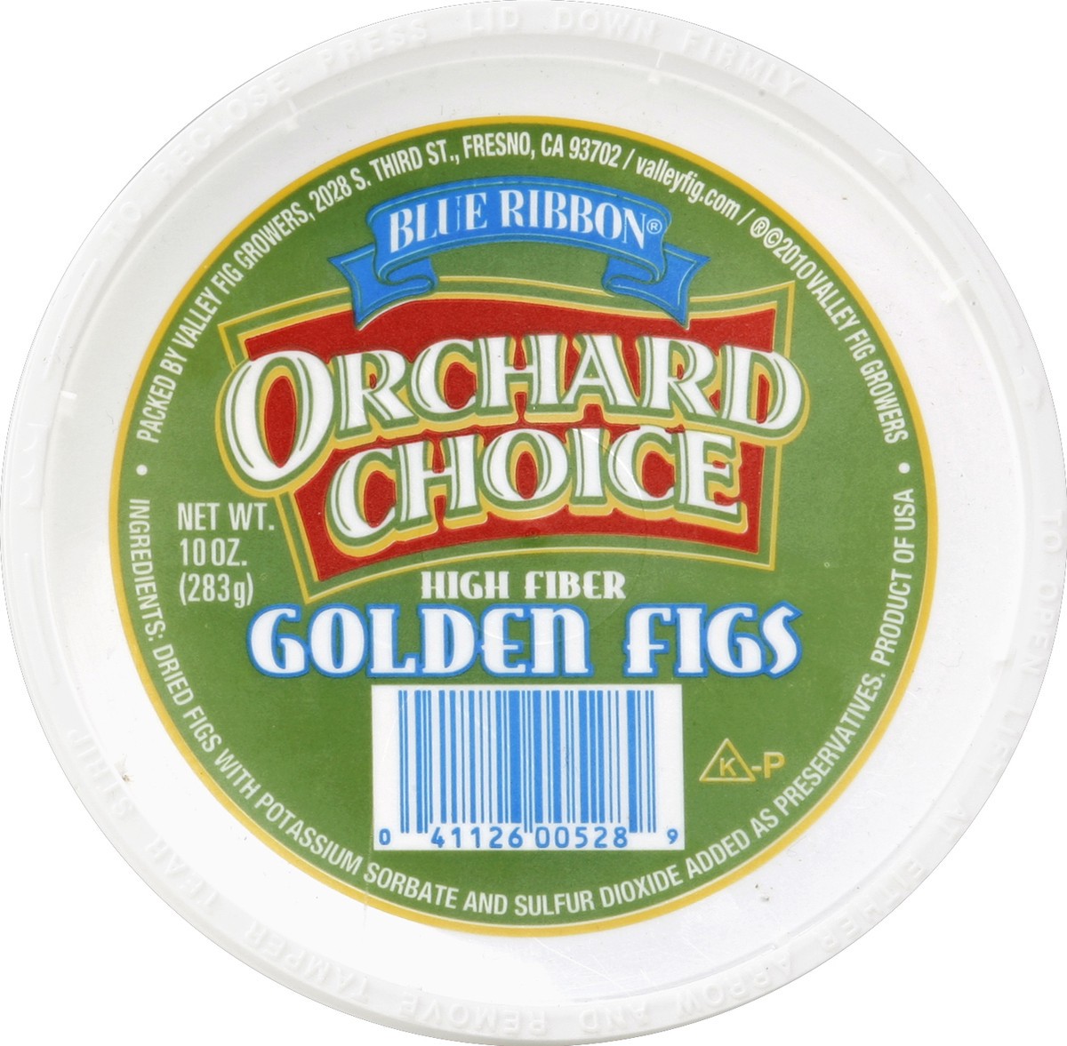 slide 2 of 4, Blue Ribbon Orchard Choice High Fiber Golden Figs, 10 oz