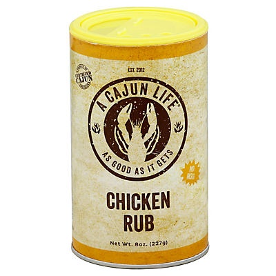 slide 1 of 1, A Cajun Life Chicken Rub Seasoning, 8 oz