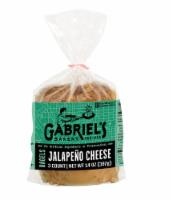 slide 1 of 1, Gabriel's Bakery Jalapeno Cheese Bagels, 3 ct; 4.67 oz