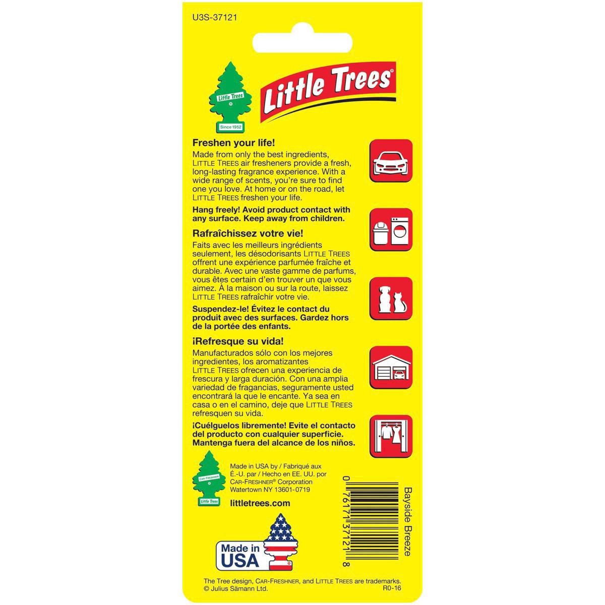 slide 7 of 26, Little Trees Bayside Breeze Little Tree 3Pk, 3 ct