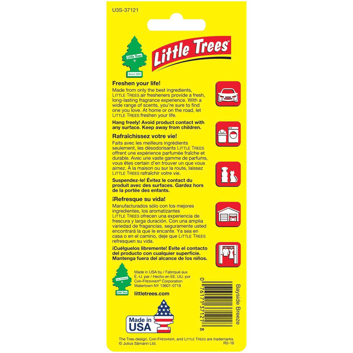 slide 8 of 26, Little Trees Bayside Breeze Little Tree 3Pk, 3 ct