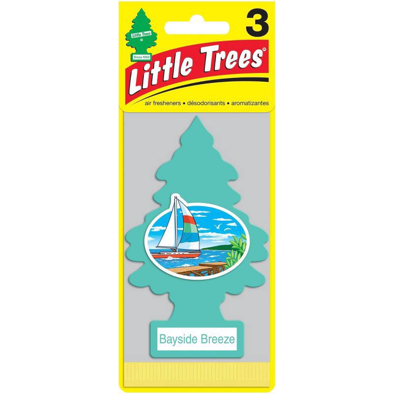 slide 1 of 26, Little Trees Bayside Breeze Little Tree 3Pk, 3 ct