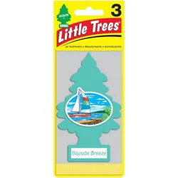 Little Trees Bayside Breeze Little Tree 3Pk