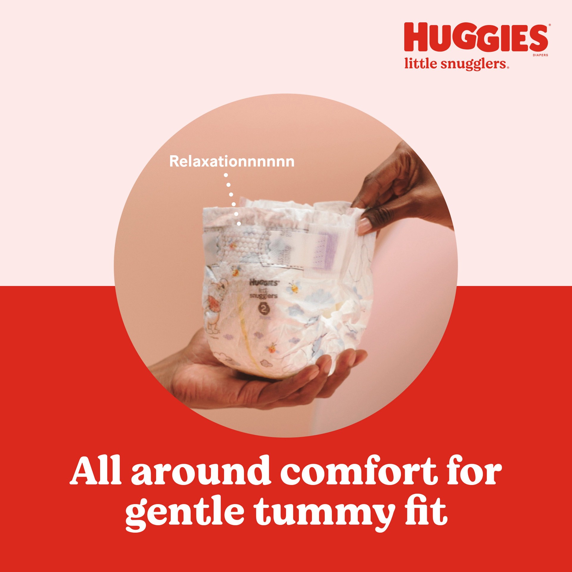 slide 3 of 5, Huggies Little Snugglers Baby Diapers, Size 2, 72 Ct, 72 ct
