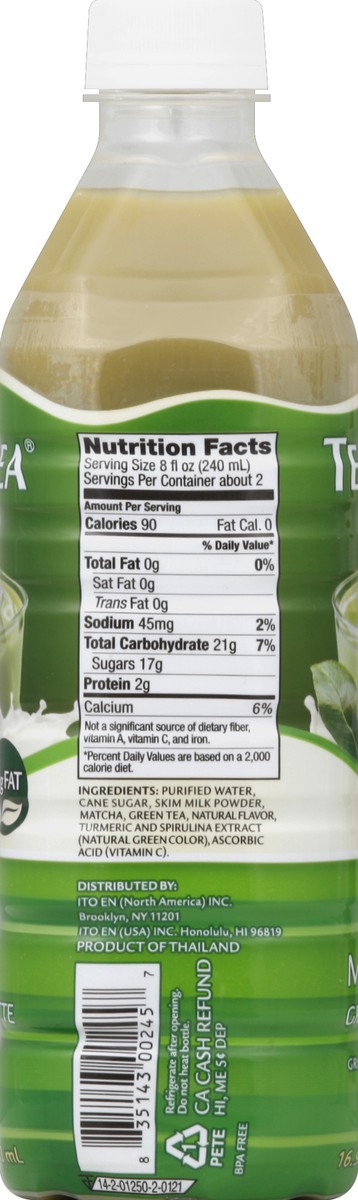 slide 4 of 4, Teas' Tea Green Tea - 16.9 fl oz, 16.9 fl oz