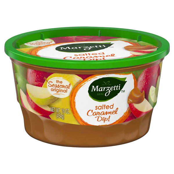 slide 1 of 8, Marzetti Salted Caramel Dip, 16 oz