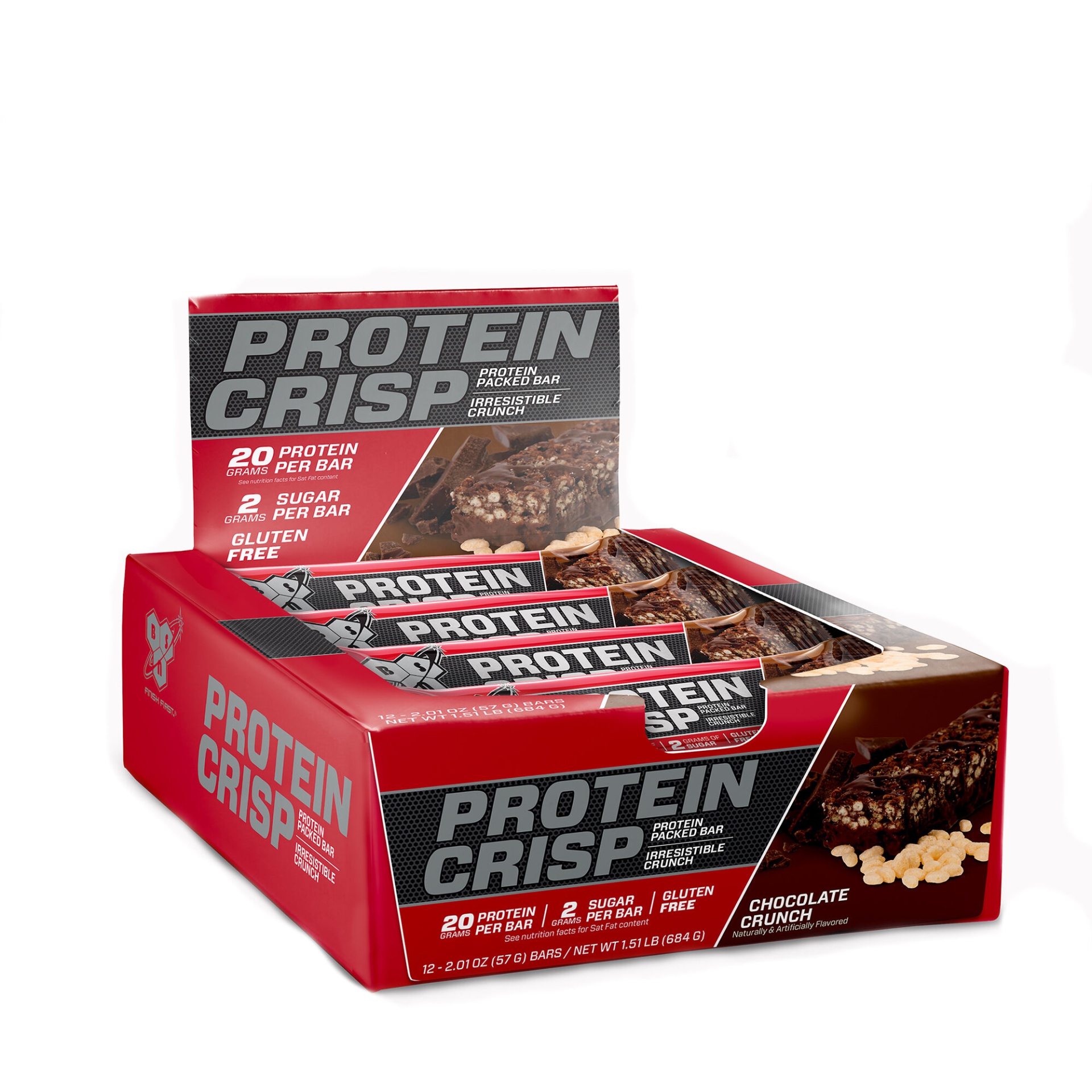 slide 1 of 1, BSN SYNTHA-6 Protein Crisp - Chocolate Crunch, 12 ct