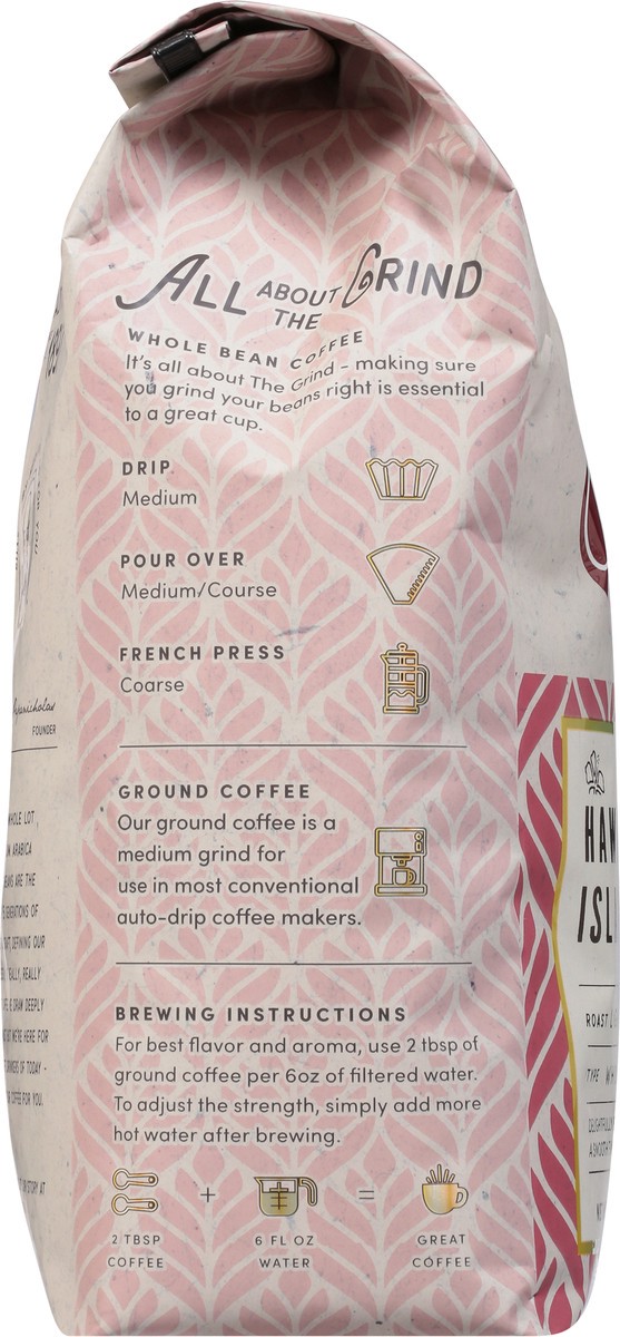 slide 8 of 9, PapaNicholas Coffee Light Roast Whole Bean Hawaiian Islands Coffee - 28 oz, 28 oz